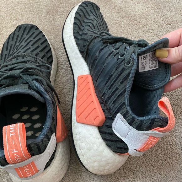 nmd gray and pink